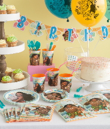 Disney Moana Party Supplies and Ideas